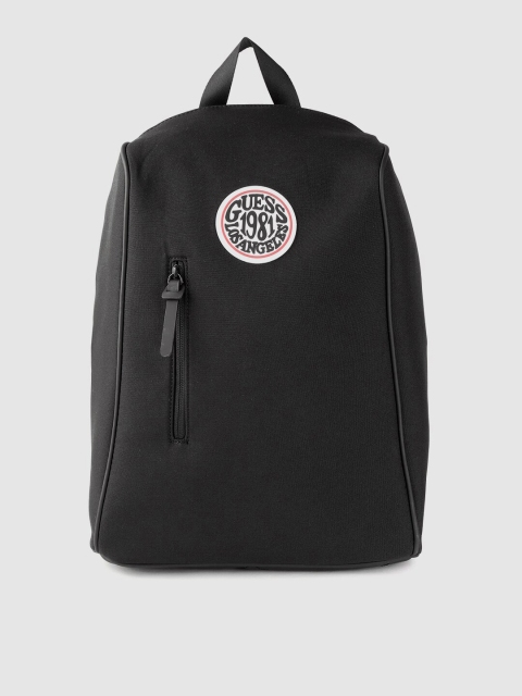 

GUESS Women Black Solid Laptop Backpack