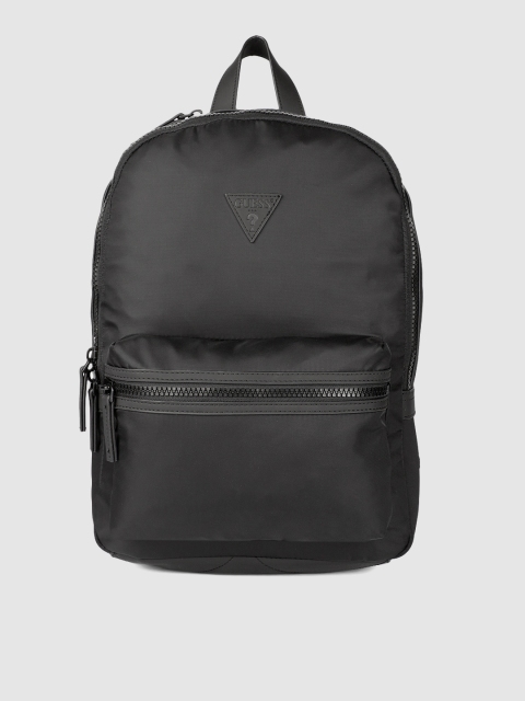 

GUESS Women Black Solid Backpack