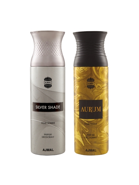 

Ajmal Women Set of 2 Deodorants, Gold