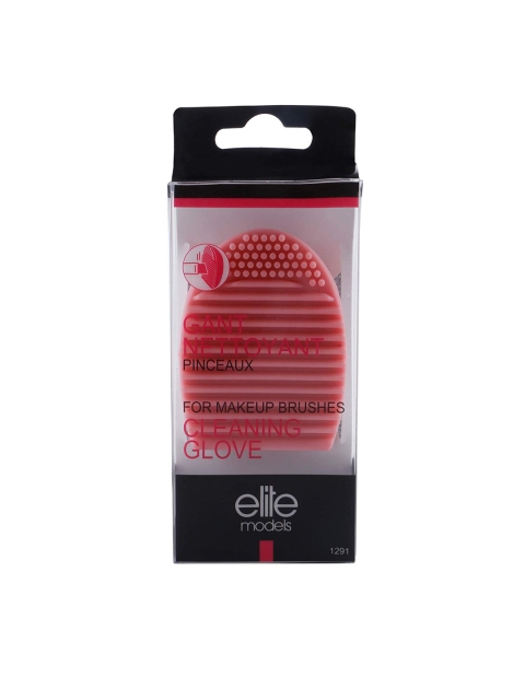 

elite models Women Pink Silicone Makeup Brush Cleansing Glove