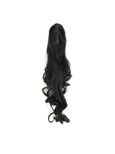 

Rozia Women Brown 20'' Curly Ponytail Hair Extension With Clutcher