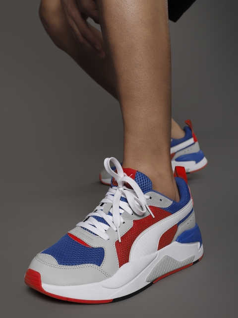 

Puma Unisex White & Blue X-Ray Game Walking Shoes