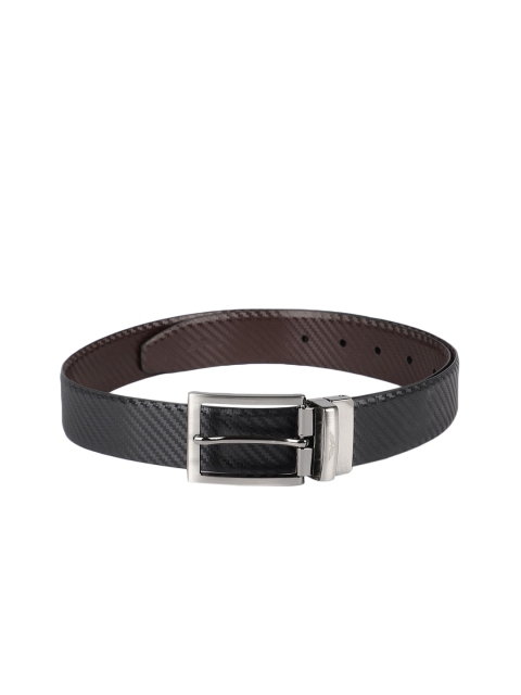 

Park Avenue Men Black & Brown Reversible Textured Belt