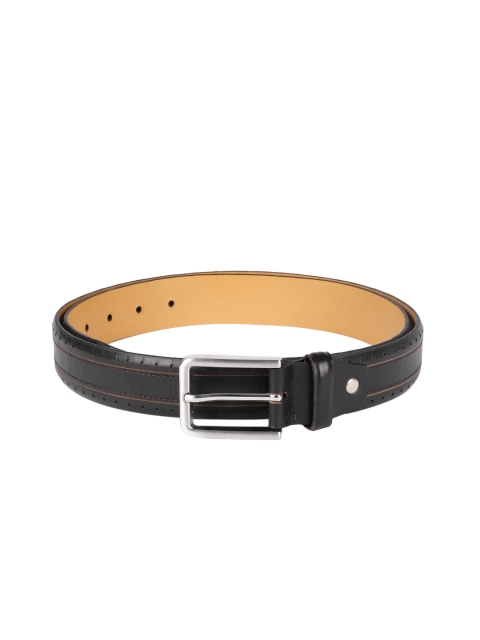 

Park Avenue Men Brown Textured Leather Belt