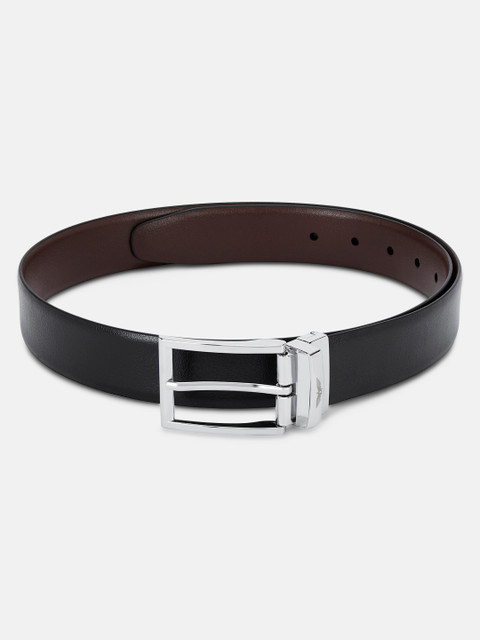 

Park Avenue Men Black Leather Solid Belt