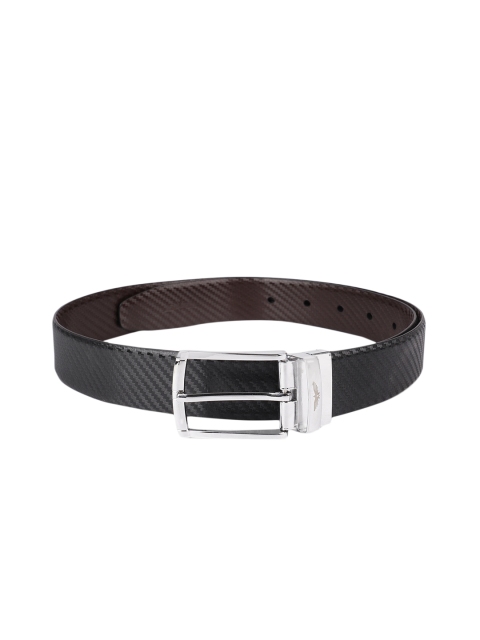 

Park Avenue Men Black & Brown Reversible Textured Belt