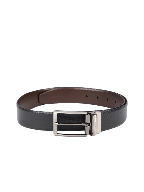 

Park Avenue Men Black & Brown Reversible Textured Belt