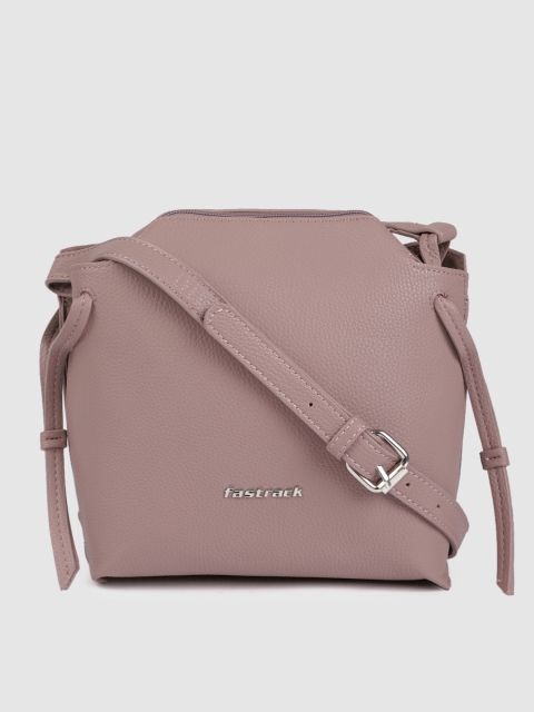 

Fastrack Dusty Pink Solid Sling Bag
