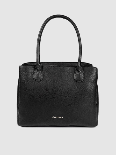

Fastrack Grey Solid Shoulder Bag, Black