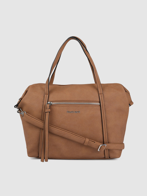 

Fastrack Tan Solid Handheld Bag
