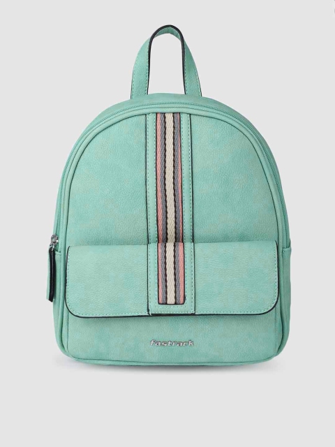 

Fastrack Women Green Solid Backpack