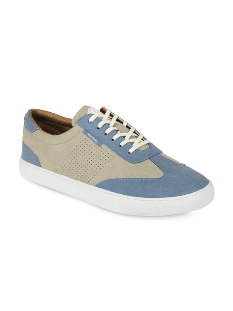 

Allen Solly Men Blue & Beige Sneakers