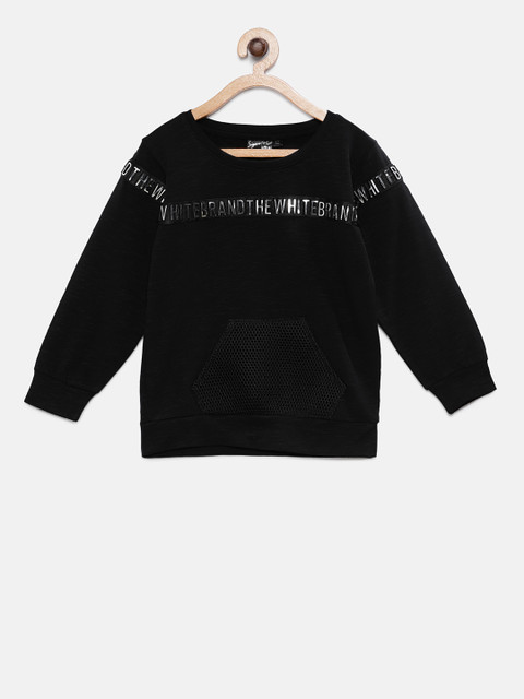 

Actuel Boys Black Printed Sweatshirt