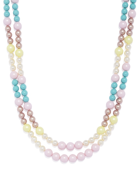 

Mahi Multi-Coloured Layered Pearl Necklace