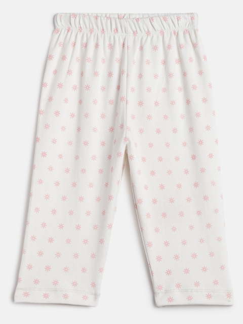 

Aomi Infant Off-White Printed Leggings