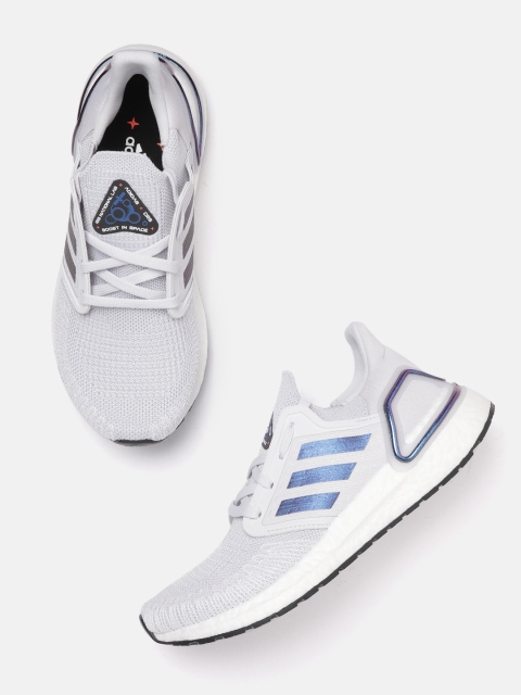 

ADIDAS Women Grey Solid Ultra Boost 20 Running Shoes