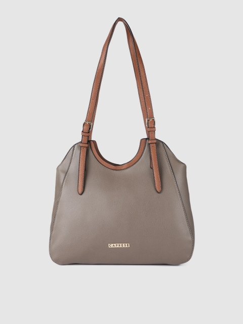 

Caprese Brown Solid Shoulder Bag