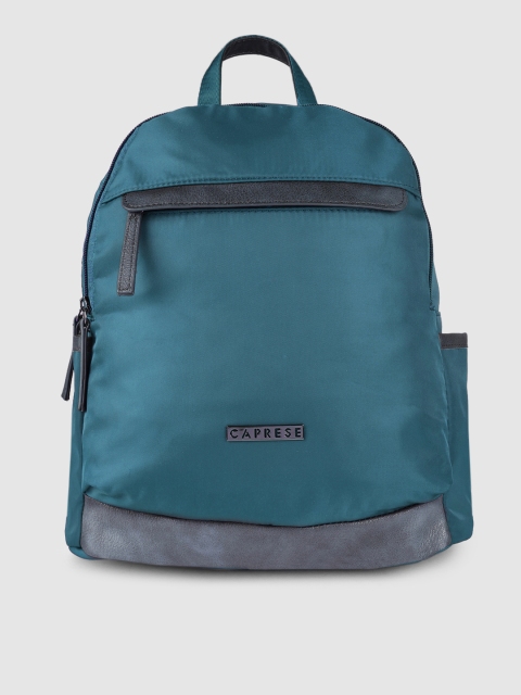 

Caprese Women Blue Solid Backpack