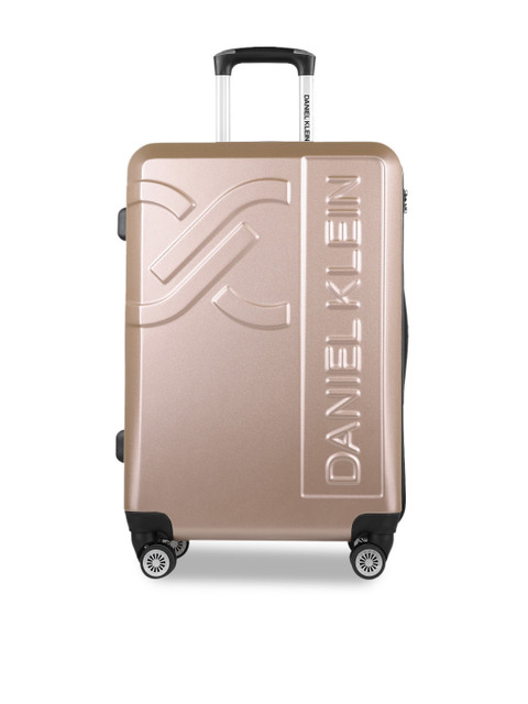

Daniel Klein Unisex Rose Solid 360 Degree Medium Trolley Bag