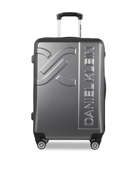 

Daniel Klein Unisex Grey Solid Cabin Trolley Suitcase