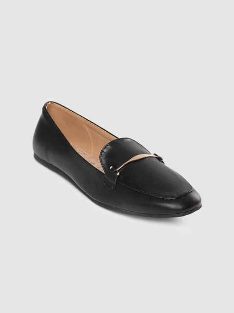 

Inc 5 Women Black Solid Flats