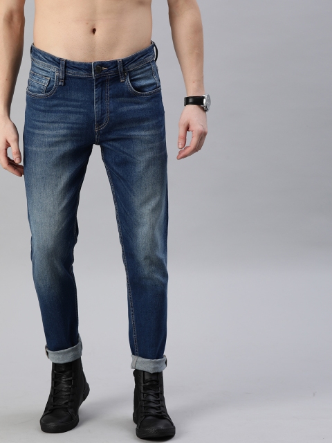

Roadster Men Blue Slim Tapered Fit Mid-Rise Clean Look Stretchable Jeans