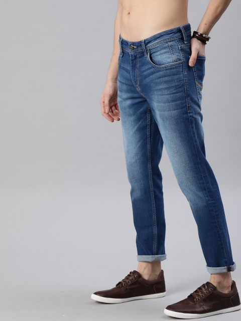 

Roadster Men Blue Slim Tapered Fit Mid-Rise Clean Look Stretchable Jeans