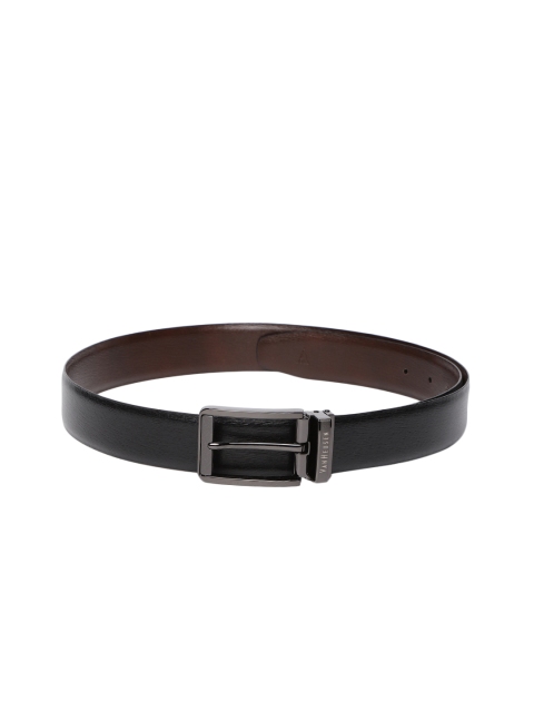 

Van Heusen Men Black Reversible Solid Belt