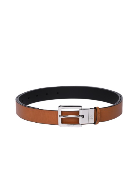 

Calvin Klein Men Black & Brown Reversible Leather Belt