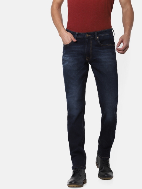 

Jack & Jones Men Blue Glenn Slim Fit Low-Rise Clean Look Jeans