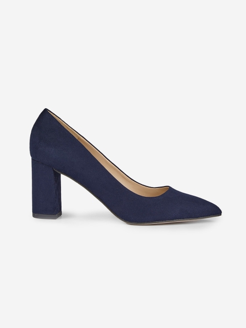 

DOROTHY PERKINS Women Navy Blue Solid Pumps