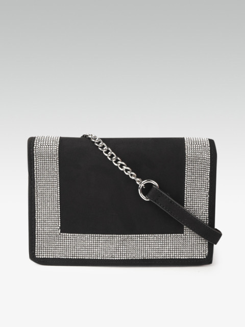 

DOROTHY PERKINS Black Embellished Sling Bag