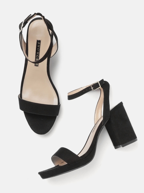 

DOROTHY PERKINS Women Black Solid Block Heels