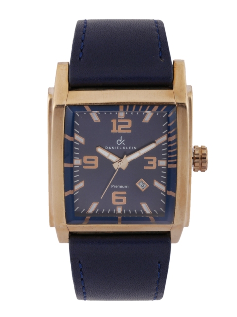 

Daniel Klein Premium Men Navy Dial Watch DK10242-5, Navy blue
