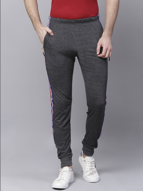 

Sports52 wear Men Charcoal Grey Solid Joggers
