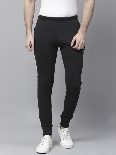 

Sports52 wear Men Charcoal Grey Solid Joggers