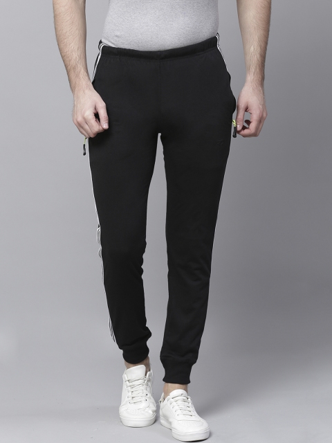 

Sports52 wear Men Black Solid Joggers