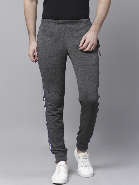 

Sports52 wear Men Charcoal Grey Solid Joggers