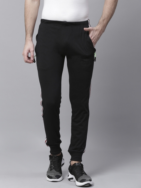 

Sports52 wear Men Black Solid Joggers