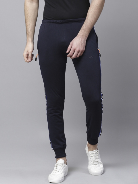 

Sports52 wear Men Navy Blue Solid Joggers