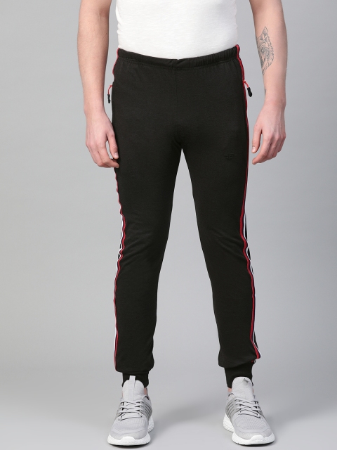 

Sports52 wear Men Black Solid Joggers