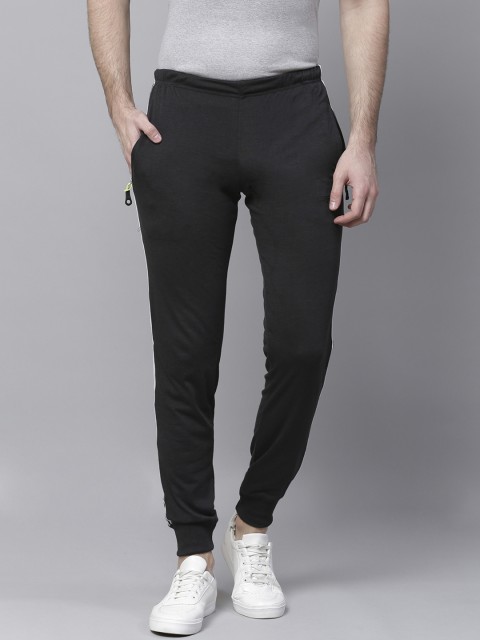 

Sports52 wear Men Black Solid Joggers