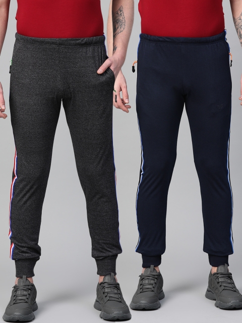

Sports52 wear Men Pack Of 2 Joggers, Navy blue