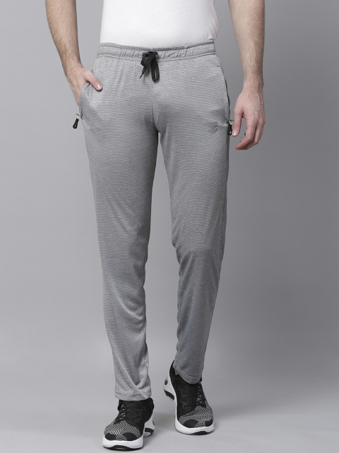 

Sports52 wear Men Grey Striped Training Track Pants