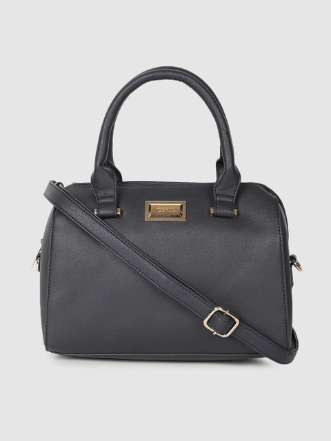 

CERIZ Navy Blue Solid Handheld Bag
