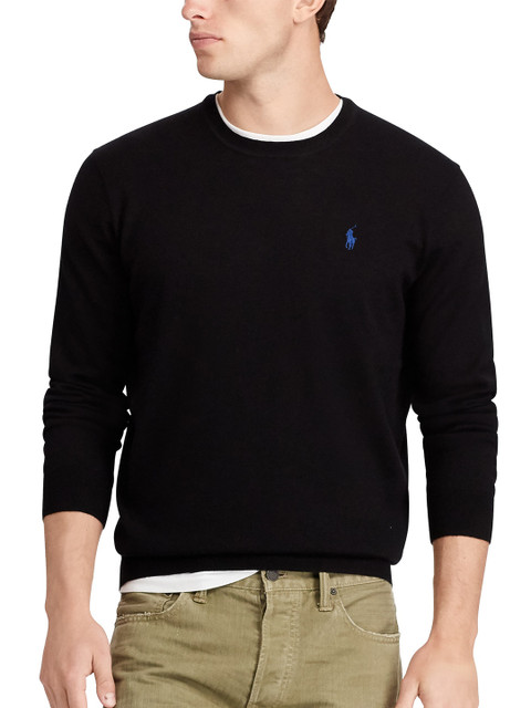 

Polo Ralph Lauren Slim Washable Merino Sweater, Black