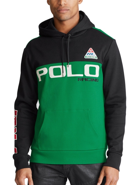 

Polo Ralph Lauren Men Waffle-Knit Cotton Hoodie, Green