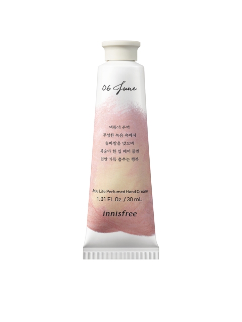 

Innisfree Unisex Jeju Life Perfumed Hand Cream 30 ml, Peach