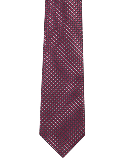 

Park Avenue Men Maroon & Blue Woven Design Broad Tie