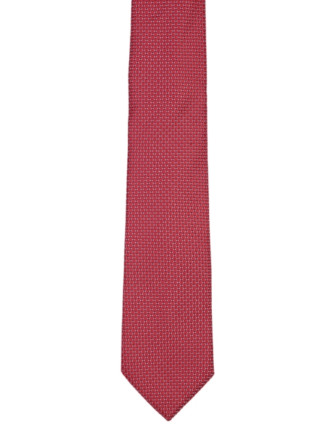 

Park Avenue Red Woven Design Broad Tie